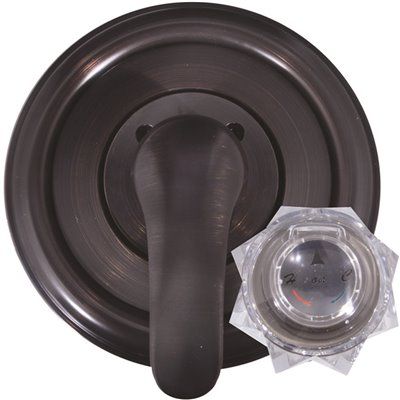 Photo 1 of DANCO 1-Handle Valve Trim Kit in Oil Rubbed Bronze for Delta Tub/Shower Faucets (Valve Not Included)