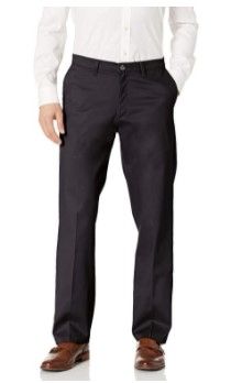 Photo 1 of LEE Men's Total Freedom Stretch Relaxed Fit Flat Front Pant, 36x30