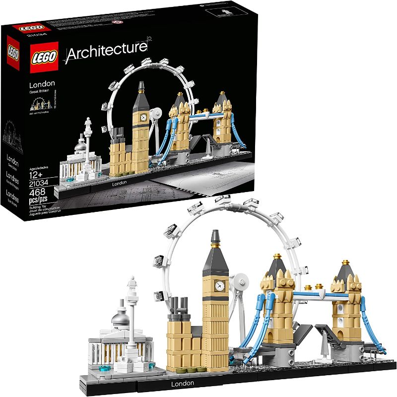 Photo 2 of LEGO Architecture London Skyline Collection 21034 Building Set Model Kit and Gift for Kids and Adults (468 Pieces)
