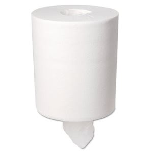 Photo 1 of SofPull White Center-Pull Paper Towel Rolls, 6 Rolls (GPC 281-24)
