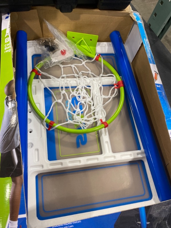 Photo 5 of Stats Adjustable Portable Basketball Hoop with Ball and Pump
