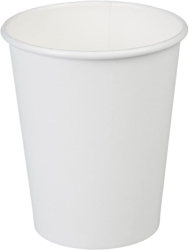 Photo 1 of Amazon Basics Paper Hot Cup, 8 oz, 1,000 Count
