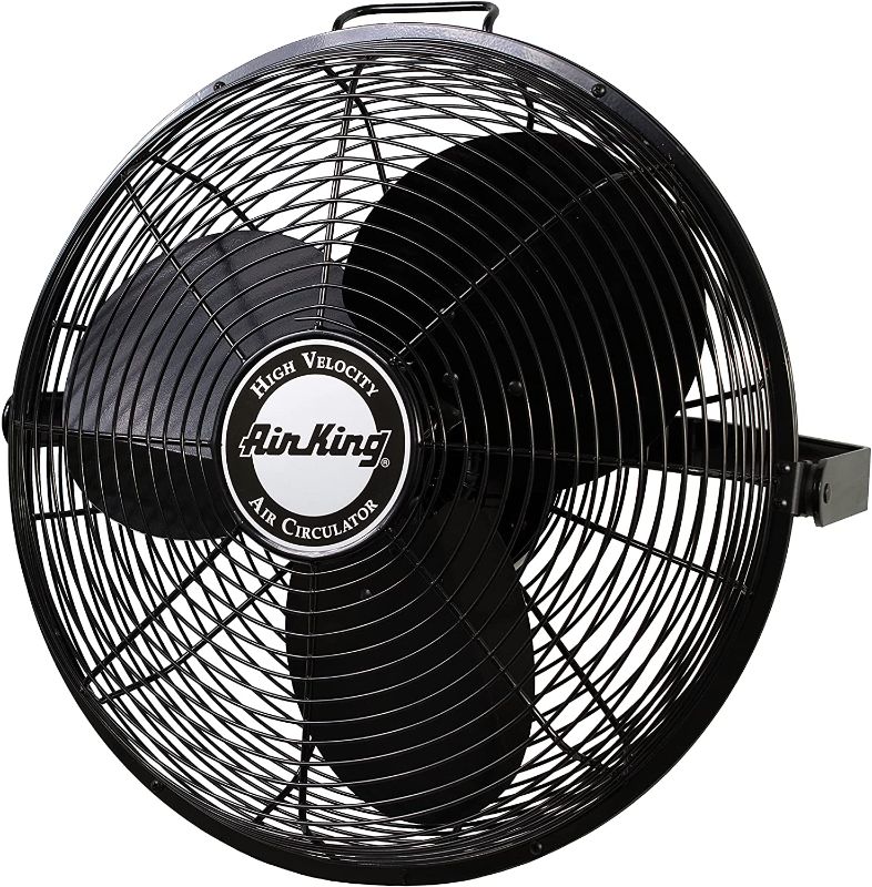 Photo 1 of Air King 9318 Industrial Grade High Velocity Multi Mount Fan, 18-Inch,Black