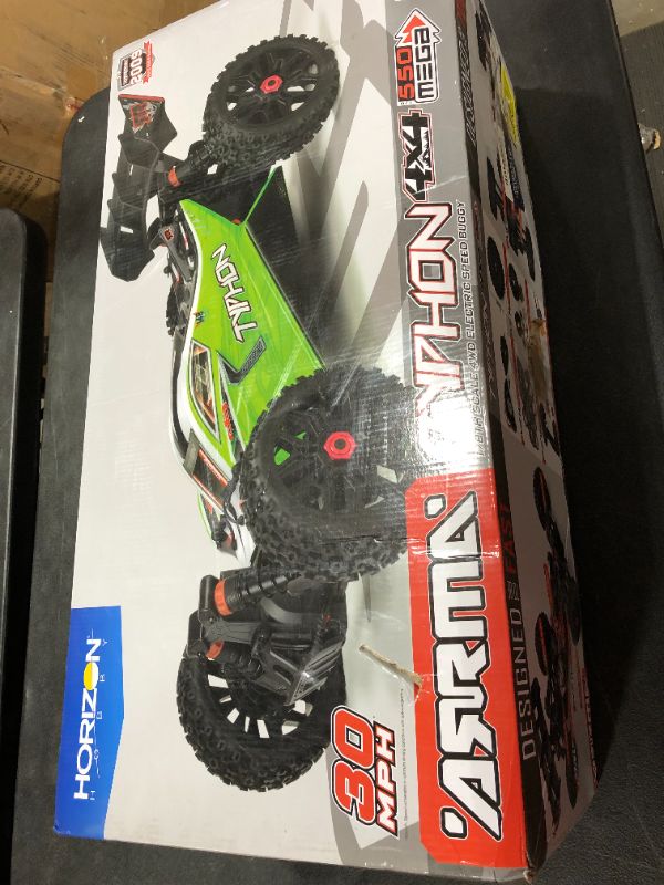 Photo 2 of Arrma Typhon 4X4 V3 550 Mega RTR 4WD Buggy (Green) w/Spektrum SLT3 2.4GHz Radio
