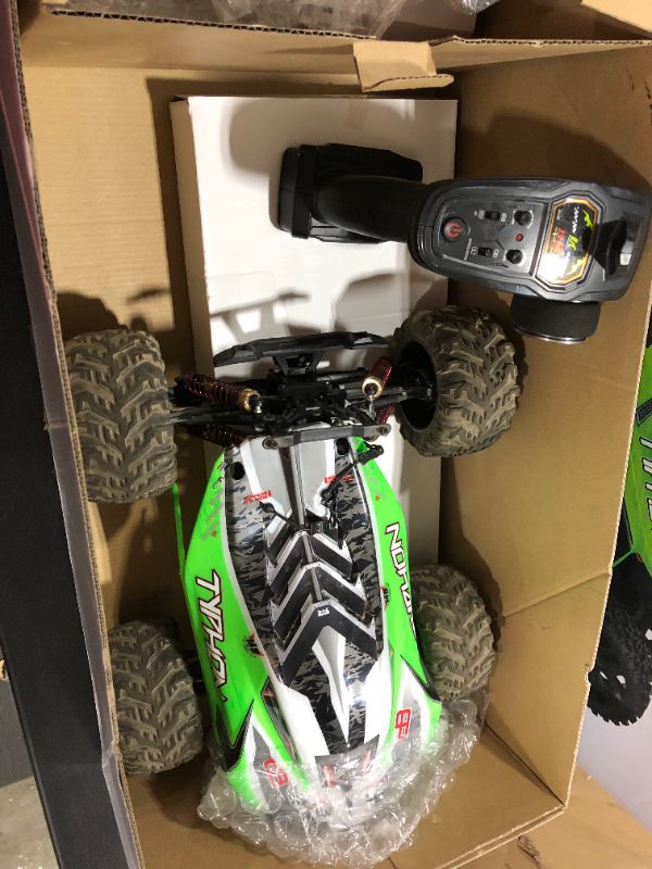 Photo 3 of Arrma Typhon 4X4 V3 550 Mega RTR 4WD Buggy (Green) w/Spektrum SLT3 2.4GHz Radio
