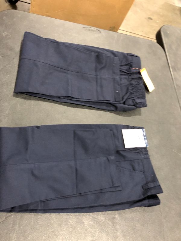 Photo 2 of 2 pack French Toast Boys' Big Pull-On Relaxed Fit School Uniform Pant size 10
