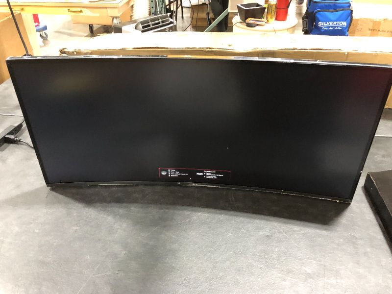 Photo 7 of LG 38GL950G-B 38 Inch UltraGear Nano IPS 1ms Curved Gaming Monitor with 144HZ Refresh Rate and NVIDIA G-SYNC, Black
