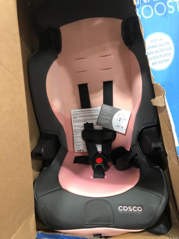 Photo 2 of Cosco Finale Dx 2-in-1 Booster Car Seat, Sweetberry
