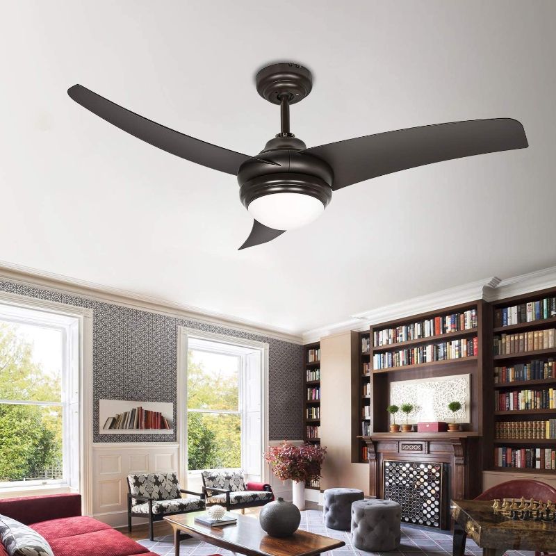 Photo 1 of 42 Inch Indoor Ceiling Fan with Dimmable Light Kit