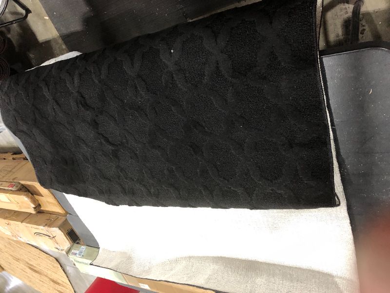 Photo 2 of  Area Rug 5' x 7' black
