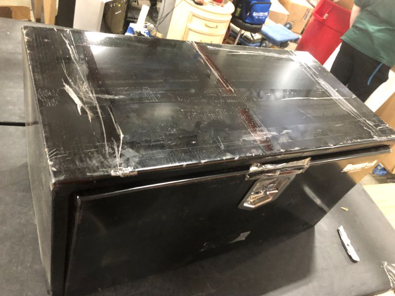 Photo 2 of Buyers Products 1702305 Black Steel Underbody Truck Box with T-Handle Latch, 18 x 18 x 36 Inch
