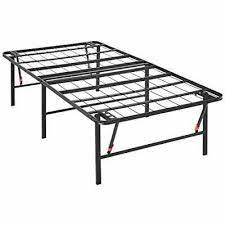 Photo 1 of Amazon Basics Foldable 18" Metal Platform Bed Frame with Tool-Free Assembly ---twin
