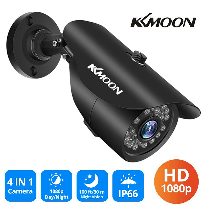 Photo 1 of LOT KKMOON 1080P H.265+ DVR 2.0MP CCTV Home IR Security Camera System Kit H4N2
