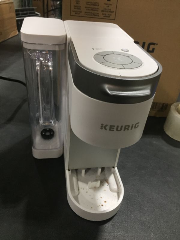 Photo 2 of Keurig K-Supreme Coffee Maker, Single Serve K-Cup Pod Coffee Brewer, With MultiStream Technology, 66 Oz Dual-Position Reservoir, and Customizable Settings, White
