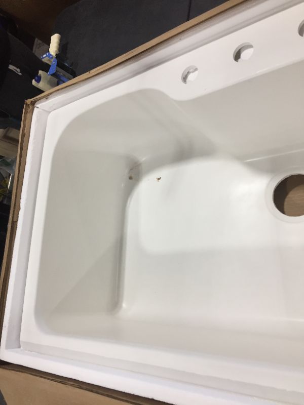 Photo 3 of 33x22 inch plastic sink white 