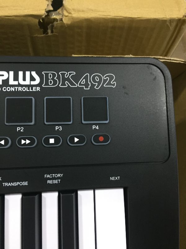 Photo 4 of Midiplus 49-Key MIDI Keyboard Controller BK492
