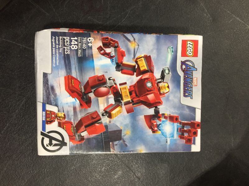 Photo 2 of LEGO Marvel Avengers Iron Man Mech Kids' Superhero Mech Figure 76140