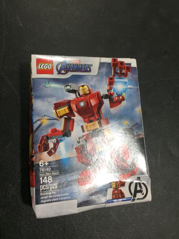 Photo 2 of LEGO Marvel Avengers Iron Man Mech Kids' Superhero Mech Figure 76140