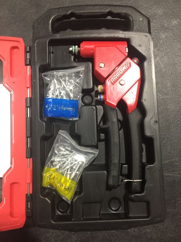 Photo 1 of Arrow RT187SHK 1-Handed Swivel Riveter Kit