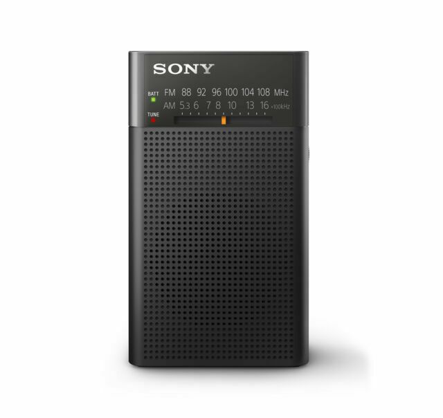 Photo 1 of Sony ICFP26 Portable AM/FM Radio - Black
