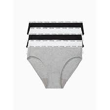 Photo 1 of Calvin Klein Women's Signature Cotton 6-Pack Bikini Bottom - Black - S
