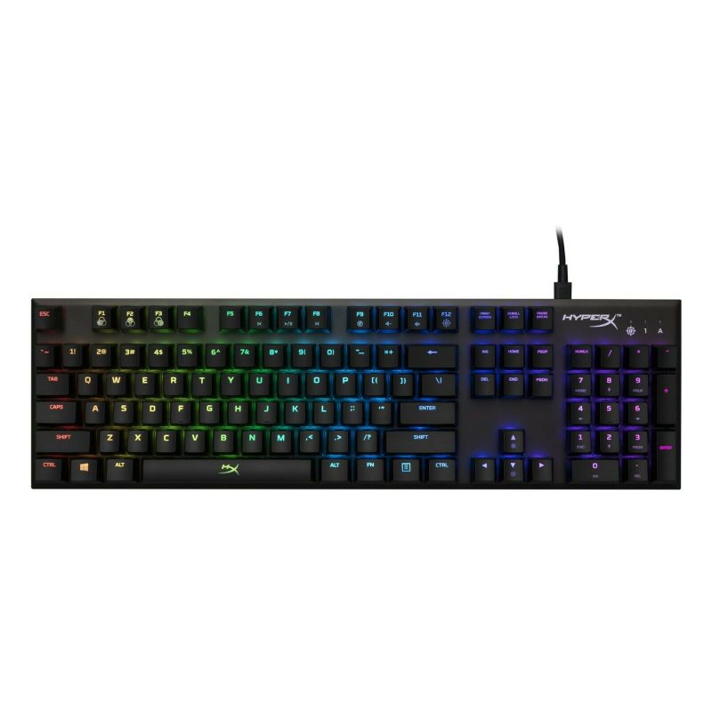 Photo 1 of HyperX Alloy FPS RGB Mechanical Gaming Keyboard,SilverRTN
