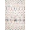 Photo 1 of Blythe Modern Moroccan Trellis Light Multi 9 ft. x 12 ft. Area Rug
