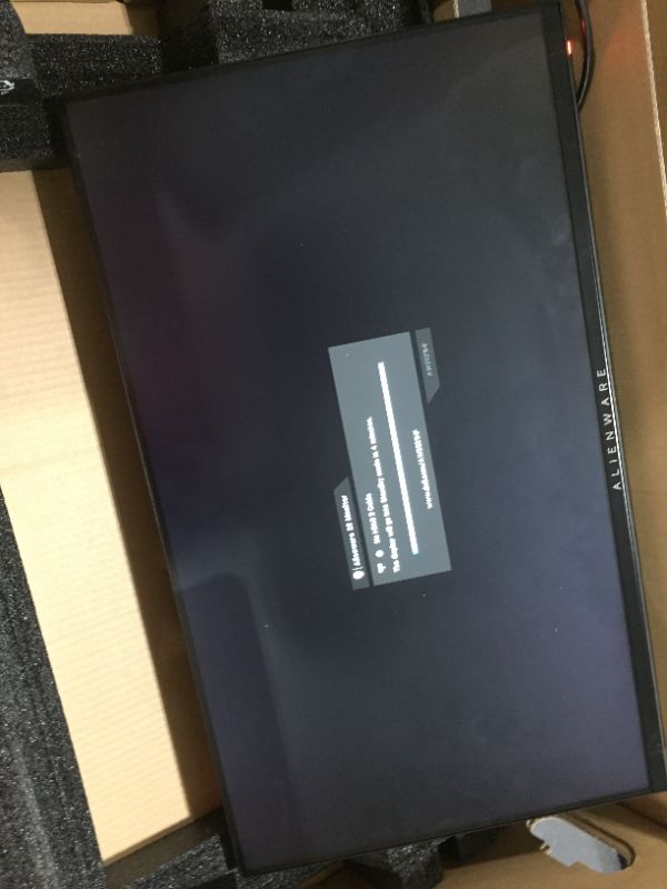 Photo 2 of Alienware 240Hz Gaming Monitor 24.5 Inch Full HD Monitor with IPS Technology, Dark Gray - Dark Side of the Moon - AW2521HF