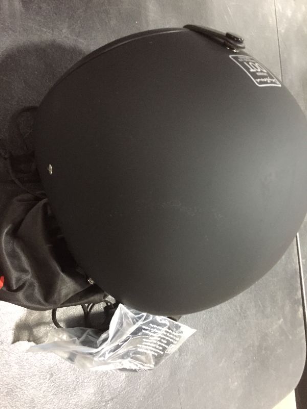 Photo 2 of Daytona Helmets Motorcycle Open Face Helmet Cruiser- 100% DOT Approved--- MEDIUM 
