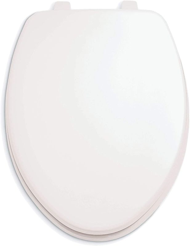 Photo 1 of American Standard Laurel toilet seat, elongated with lid, 5311012.020--- OPEN BOX
