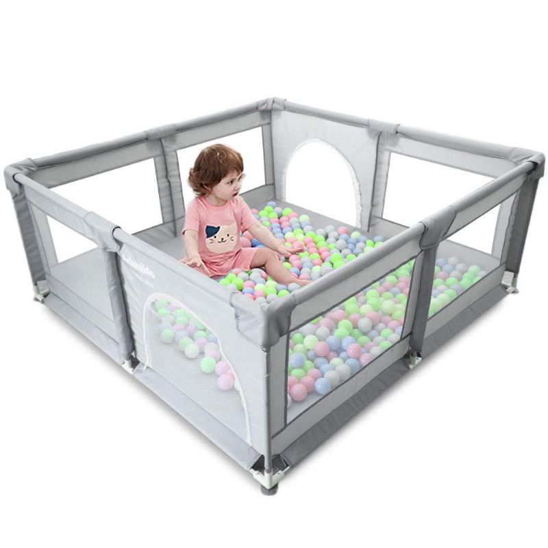 Photo 1 of Extra large indoor and outdoor activity center, with non-slip base, sturdy security fence with super soft breathable mesh
