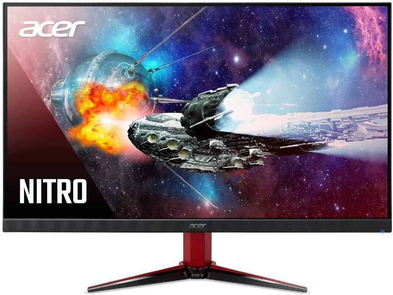 Photo 1 of Acer Nitro VG272 Xbmiipx 27 "Full HD (1920 x 1080) IPS AMD Radeon FreeSync Gaming Monitor, VESA Certified DisplayHDR400, 240Hz, up to 0.1ms response time, (1 x Display Port & 2 x HDMI 2.0 ports)
