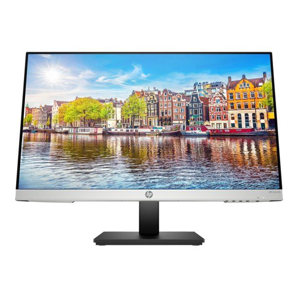 Photo 1 of HP 24mh - M-Series - LED monitor - 23.8" - 1920 x 1080 Full HD (1080p) @ 60 Hz - IPS - 250 cd/m HDMI, VGA, DisplayPort - speakers
