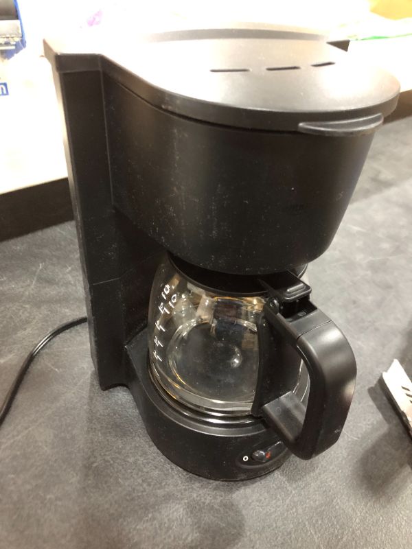 Photo 1 of 5 CUP COFFEE MAKER BLACK