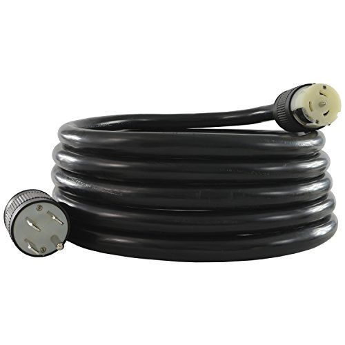 Photo 1 of Conntek TES1450-20: 20-Feet Temporary Generator Power Cord, 50-Amp 125/250-volt, NEMA 14-50P