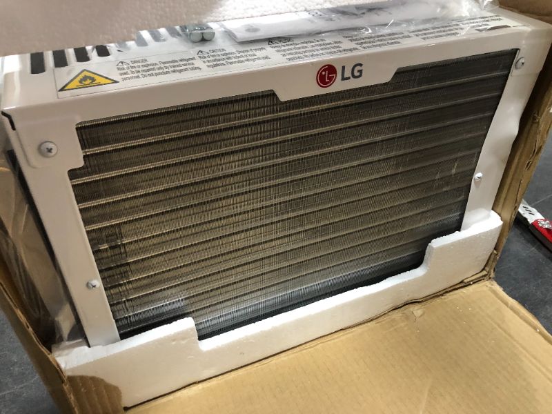 Photo 4 of LG 6,000 BTU 115V Window Air Conditioner with Remote Control, White
