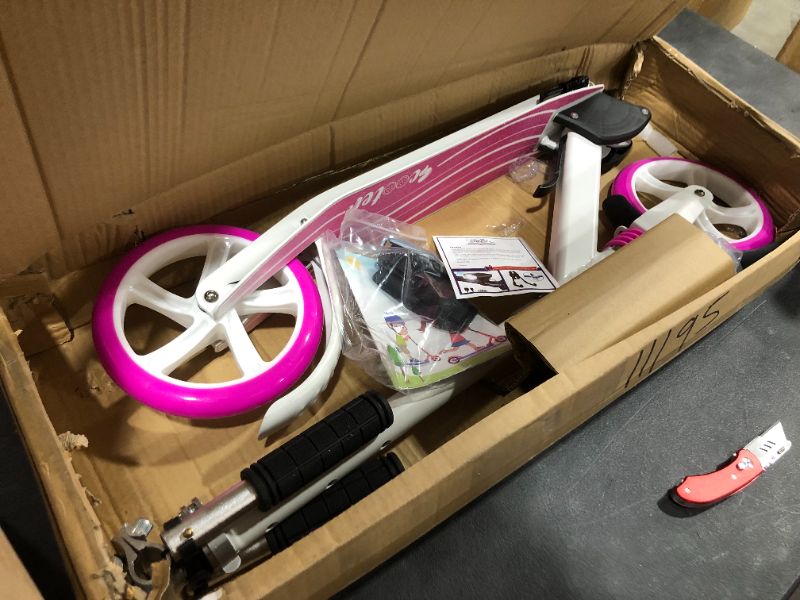 Photo 2 of BELEEV SCOOTER FOR ADULT & TEENS (AGED 13+) - MAGENTA
