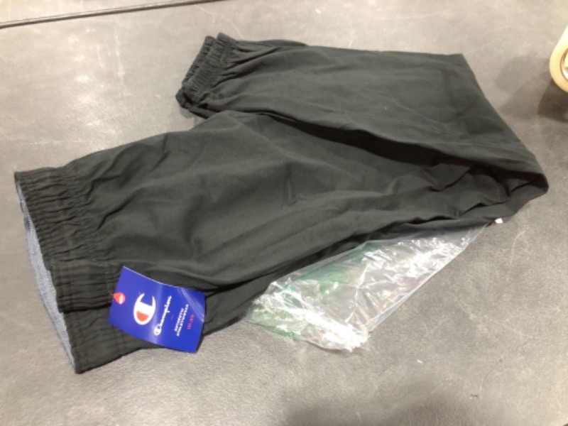 Photo 1 of CHAMPION BLACK STRETCH JOGGER PANTS, SIZE L