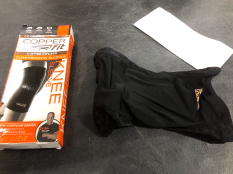 Photo 2 of Copper Fit Pro Series Compression Knee Sleeve, XXL