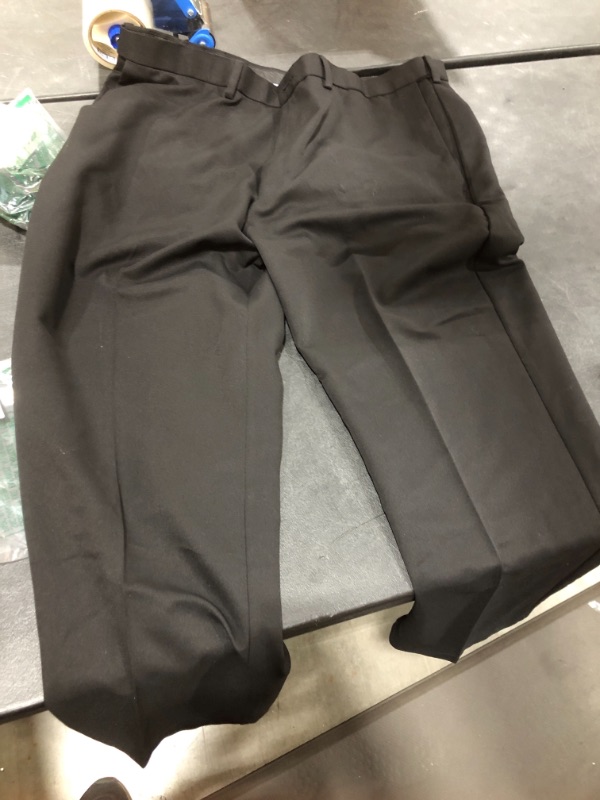 Photo 1 of HAGGAR CLOTHING BLACK DRESS SLACKS, 42 X 30