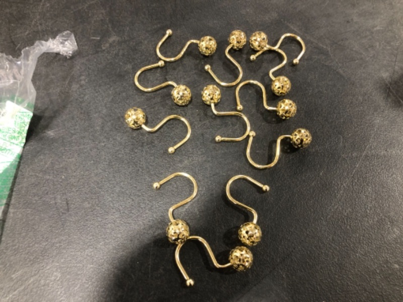 Photo 1 of 12 PACK OF DECORATIVE GOLDEN HOOKS 