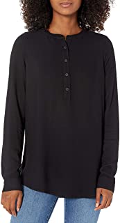 Photo 1 of Amazon Essentials Women's Long-Sleeve Woven Blouse
