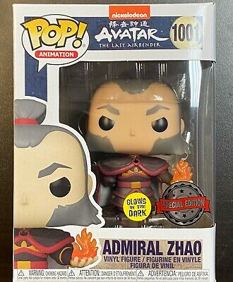 Photo 1 of Funko POP Animation: Avatar - Admiral Zhao, Multicolor, BOX SLIGHTLY DAMAGED
