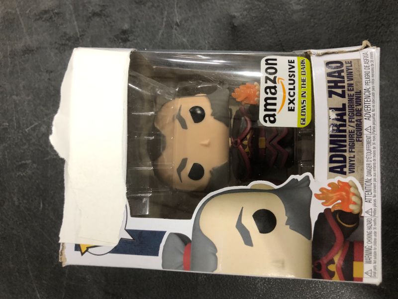 Photo 2 of Funko Pop! Animation: Avatar - Admiral Zhao with Glow in The Dark Fireball