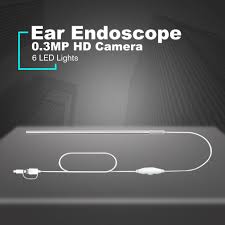 Photo 1 of i96 3 in 1 USB Ear Scope Inspection HD 0.3MP Camera Visual Ear Spoon for OTG Android Phones & PC & MacBook, 1.85m Length Cable