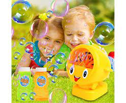 Photo 1 of Cortunex Bubble Machine for Kids , Automatic Bubble Blower for Kids - Great Toy for Babies ,Toddlers and Kids