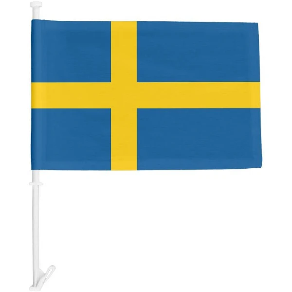 Photo 1 of 17 INCH SWEDISH FLAG WINDOW HANGER