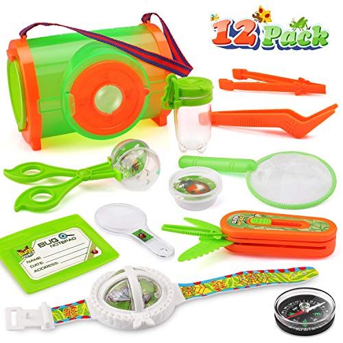 Photo 1 of Outdoor Bug Catcher Kit for Kids-12Pcs Bug Insect Catching & Observation Kit-Bug Catcher