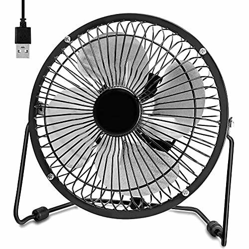 Photo 1 of NUMIFUN 6-Inch Desk Fan Small Quiet Table Fan USB Powered Mini High Velocity