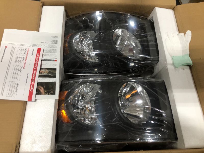 Photo 2 of Auto Headlight For DODGE RAM 1500 2500 3500 2006 2007 2008